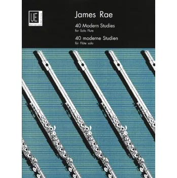James Rae: 40 Modern Studies For Solo Flute (noty na příčnou flétnu)
