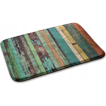 Koberec Moderní dekorativní koberec do obývacího pokoje a ložnice - Dřevěná prkna