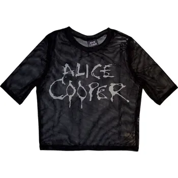 Alice Cooper Tričko Dripping Logo Ladies Black XS