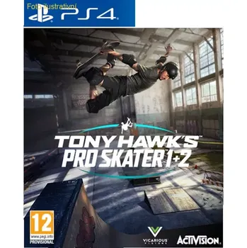 Hra pro PlayStation Tony Hawks Pro Skater 1 + 2 PS4