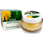 Hristina Přírodní ručně vyrobený noční krém s extraktem z hlemýždě 50 ml