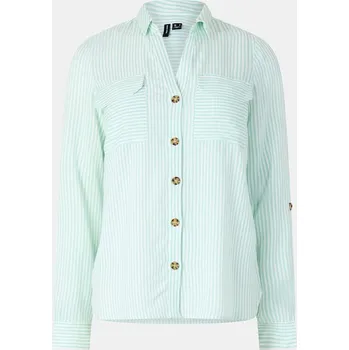 Dámská móda Košile Vero Moda Silt Green 1113230 10 (S)