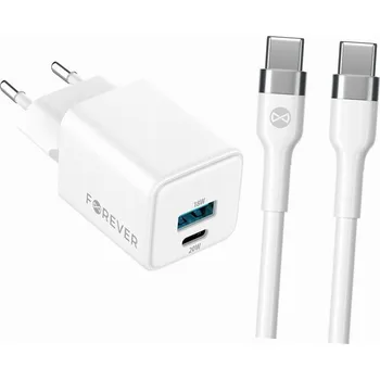 Rychlá GaN nabíječka 20W USB a USB-C s kabelem pro Samsung Galaxy A25 5G