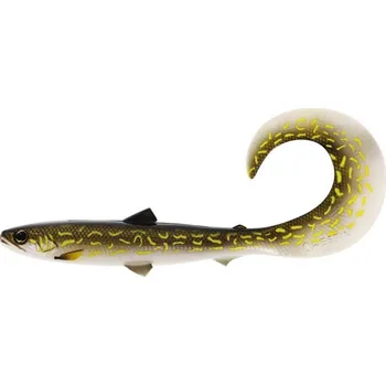 Umělá nástraha WESTIN Gumová Nástraha BullTeez Curltail 21cm Natural Pike
