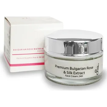 Pleťový krém Sayaz Cosmetics Přírodní prémiový krém 24 h bulharská růže a hedvábí 50 ml