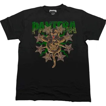 Pantera Skull & Snake Black 2XL Tričko