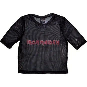 Iron Maiden Tričko Logo Ladies Black XL