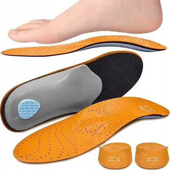 Vložka do bot Vložky do bot pro ploché nohy a VALGOZITA, supinující, ortopedické, kožené
