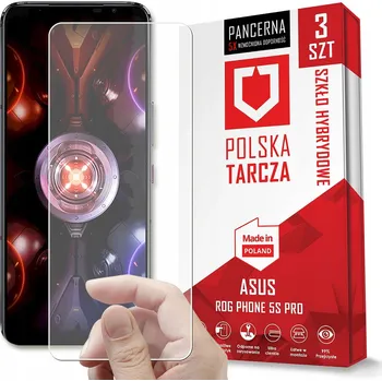 Pouzdro na mobilní telefon Hybridní Sklo pro Asus ROG Phone 5s Pro 3 ks