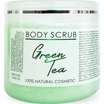 Tělový peeling Sezmar Professional Přírodní tělový peeling zelený čaj 500 ml