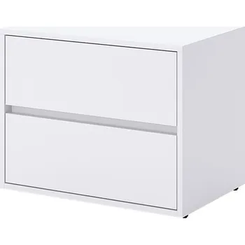 Noční stolek Noční stolek 2šx Super Mat Bílý Tibo