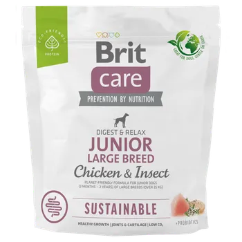 Krmivo pro psa Brit Care Dog Sustainable Junior Large Breed Chicken/Insect
