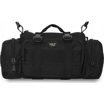 Ledvinka Taktická ledvinka taška na opasek černá 5L Nils Camp