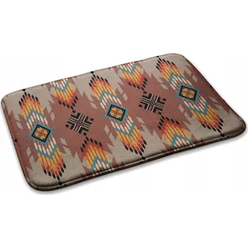 Koberec Koberec běhoun do obývacího pokoje, předsíně, geometrický vzor, 90x60 cm