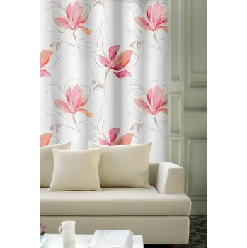 Vánoční dekorace Závěs dekorační, OXY Magnolie, červená, 150 cm