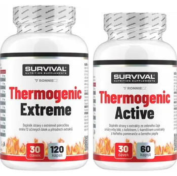 Spalovač tuku Survival Thermogenic Extreme + Thermogenic Active zdarma