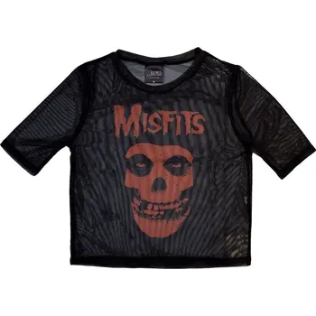 Misfits Tričko Orange Logo & Skull Ladies Black M