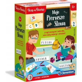 Desková hra Společenská hra Učím se hrou Moje první slova Clementoni