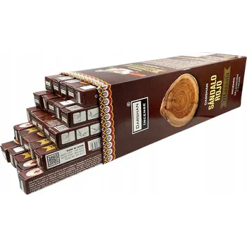 Vonná tyčinka Vonné tyčinky Sandalo Rojo 175 ks – červené santalové dřevo | Darshan Incense