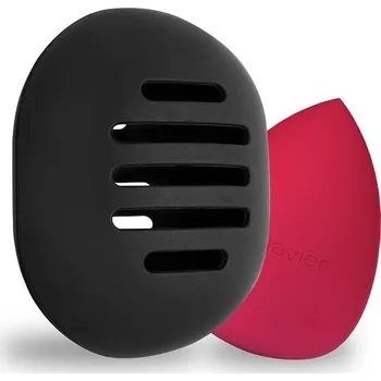 Silikonové pouzdro na houbičku na make-up ve tvaru vajíčka, box