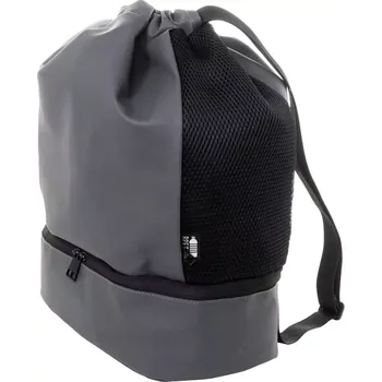 Sportovní batoh Duodraw RPET vak se stahovací šňůrkou - šedá - AP808285-77