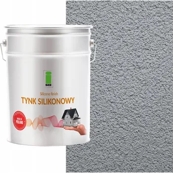 Omítka Silikonová omítka I SEE venkovní dekorativní šedá 1,5 mm 25 kg