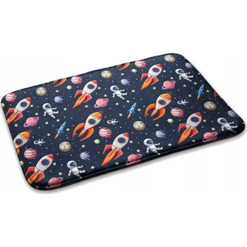 Koberec Koberec / Předložka do dětského pokoje Vesmír a rakety 90x60 cm