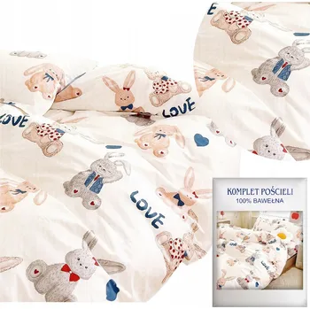 Povlečení Povlečení 140x200 2 dílů Bavlněný satén Aida Komplet 1x Povlak na polštář