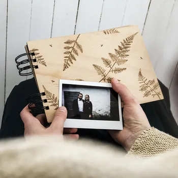 Fotoalbum Dědova dílna Malé fotoalbum Kapradí A5 Počet a barva papírů: Bílé - 30 listů