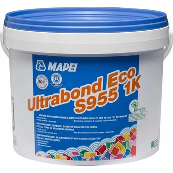 Průmyslové lepidlo Jednosložkové lepidlo na parkety Mapei Ultrabond Eco S955 1K 14 kg