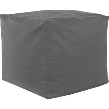 Taburet Taburetka Šedá ekokůže