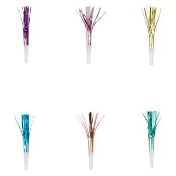 Party dekorace Frkačka barevná lesklá, 8ks