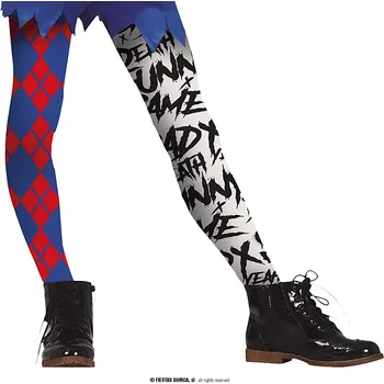 Karnevalový doplněk Guirca Punčochy dětské 3-6 let Velikost: 7 - 12 let