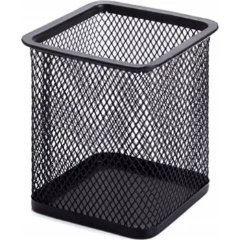 Kovový držák na tužky a pera - Síťovaný organizér na psací stůl