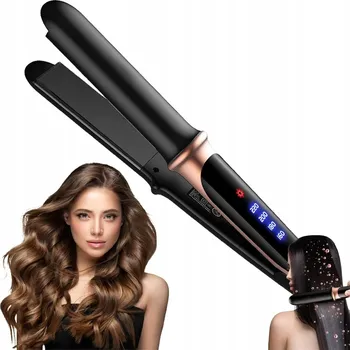 Žehlička na vlasy Žehlička Na Vlasy keramická s LCD displejem, rychlé Předehřívání