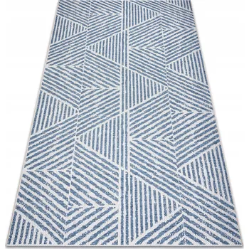 Koberec KOBEREC S PLOCHOU VAZBOU JUTA 80x150 cm TROJÚHELNÍKY #B1411