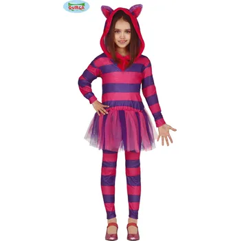 Guirca Fialová kočka dětský kostým Velikost: 5 – 6 let