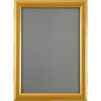 Zlatý kliprám s ostrými rohy 25 mm - A3 (P-TZW25-GD-A3BK)