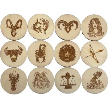 Přívěsek 12 znamení zvěrokruhu přívěsek na klíče křišťálová koule přívěsek