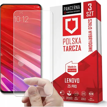 Pouzdro na mobilní telefon Hybridní Sklo pro Lenovo Z5 Pro, 3 ks