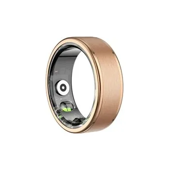 chytrý prsten iGET Chytrý prsten velikosti 8, růžovozlatá barva