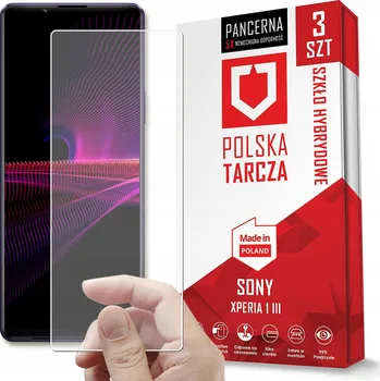 Pouzdro na mobilní telefon Hybridní Sklo pro Sony XPERIA 1 III, 3 ks