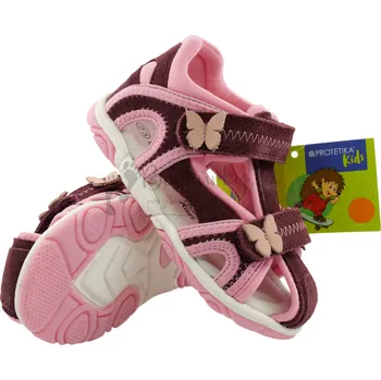 Chlapecké sandály Dětské sandálky Protetika IBIZA bordo - vel. 20