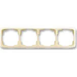 Rámeček čtyřnásobný vodorovný ABB TANGO 3901A-B40C, slonová kost