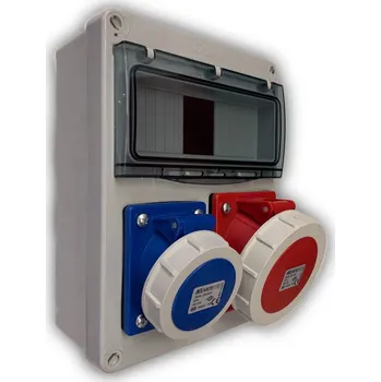 Rozvaděč 43518.010010 IP65 zásuvková kombinace osazená ELEKTRIUM