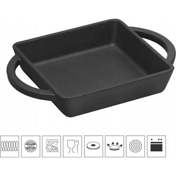 Litinová servírovací miska 12x12 cm