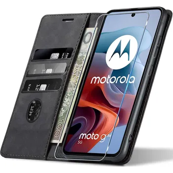 Pouzdro na mobilní telefon Flipový Pouzdro Koanni pro Motorola Moto G34 černý