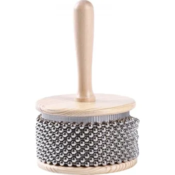 Cabasa - velký kovový korálkový řetězový válec