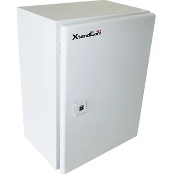 Stavebniny XtendLan 19" univerzální rozvaděč s montážní deskou, krytí IP66, šířka 300mm, hloubka 210mm, výška 400mm, šedý