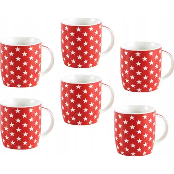 HRNEK na KÁVU ČAJ PORCELÁN 6 ks 390 ml ADOX KONSIMO